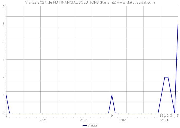 Visitas 2024 de NB FINANCIAL SOLUTIONS (Panamá) 