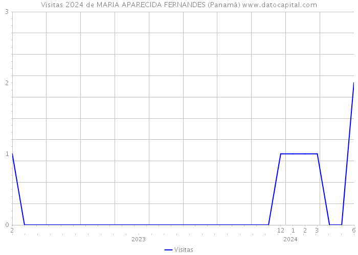 Visitas 2024 de MARIA APARECIDA FERNANDES (Panamá) 