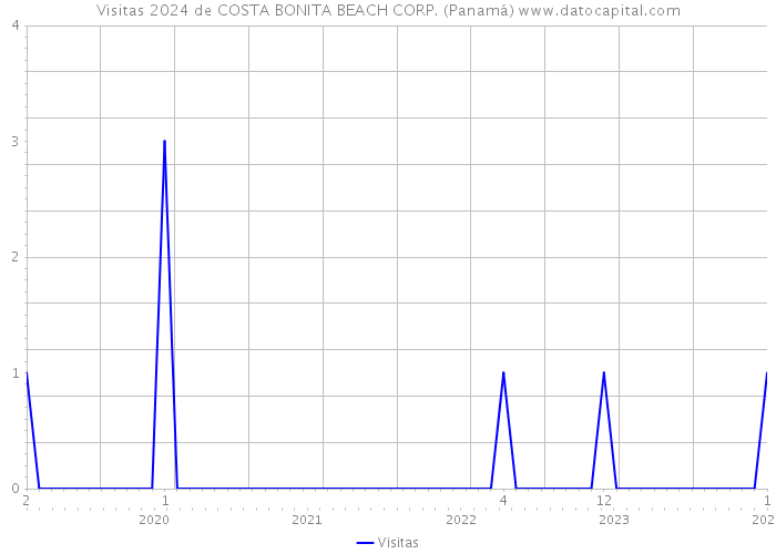 Visitas 2024 de COSTA BONITA BEACH CORP. (Panamá) 