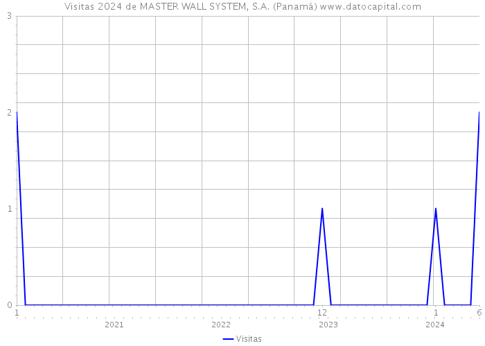Visitas 2024 de MASTER WALL SYSTEM, S.A. (Panamá) 