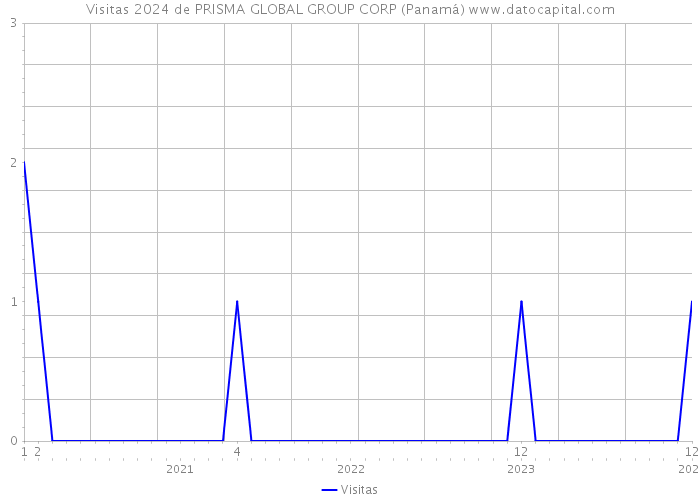 Visitas 2024 de PRISMA GLOBAL GROUP CORP (Panamá) 
